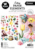 Fluttering Flowers Collage Paper Elements (SL-ES-PE30) Fluttering Flowers Collage Paper Elements (SL-ES-PE30)