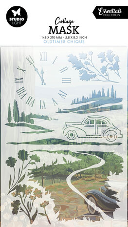 Studio Light Oldtimer Chique Collage Mask (SL-ES-MASK365)