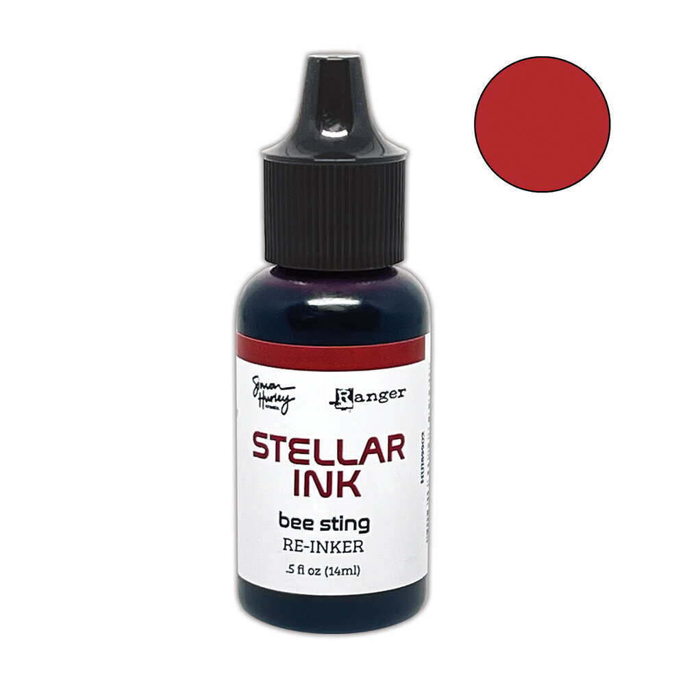 Ranger Simon Hurley create. Stellar Bee Sting Re-Inker 0.5 fl oz (HUI89902) Ranger Simon Hurley create. Stellar Bee Sting Re-Inker 0.5 fl oz (HUI89902)