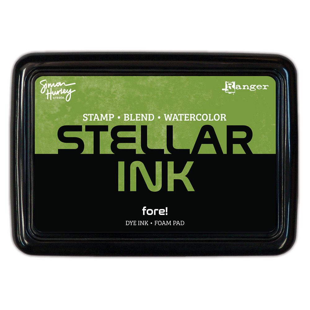 Ranger Simon Hurley create. Stellar Ink Pad Fore! (HUF89513)