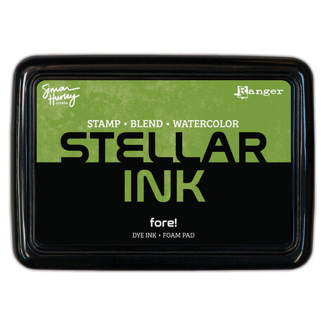 Ranger Simon Hurley create. Stellar Ink Pad Fore! (HUF89513)