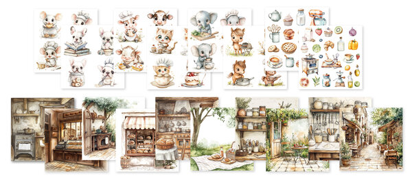 Creative Craftlab Sweet as Pie Essentials Collage Paper Pad (CCL-ES-CPP382)