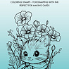 Studio Light Floral Cat Essentials Coloring Clear Stamp (SL-ES-STAMP850) Studio Light Floral Cat Essentials Coloring Clear Stamp (SL-ES-STAMP850)