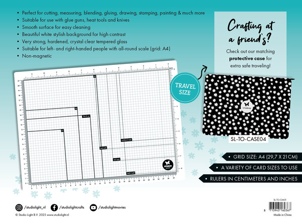 Studio Light Glass Mat A4, Non-Magnetic (SL-TO-GM01) (BASIC)
