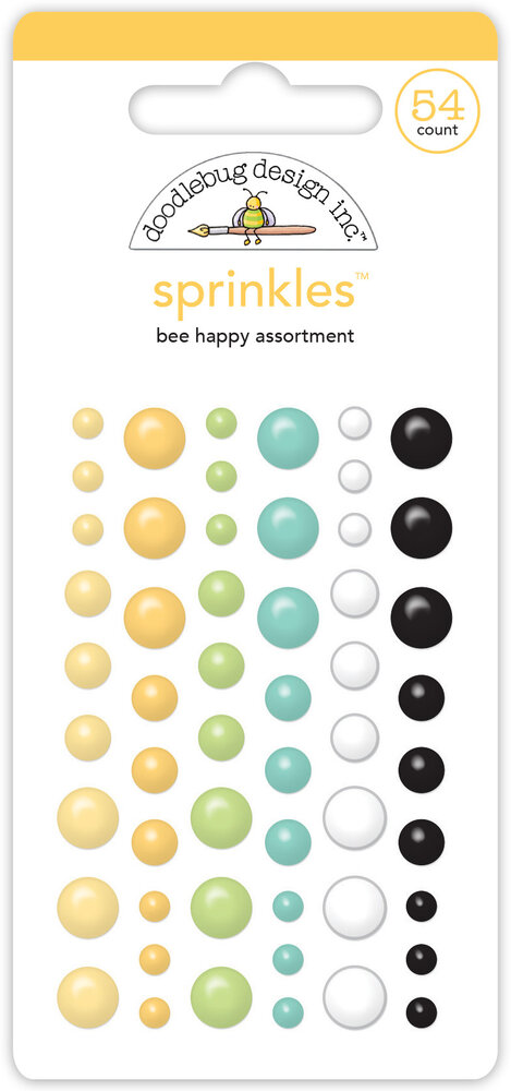 Doodlebug Design Bee Happy Assortment Sprinkles (8826) Doodlebug Design Bee Happy Assortment Sprinkles (8826)