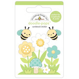 Doodlebug Design Bee Happy Bee-Utiful Garden Doodle-Pops (8830)