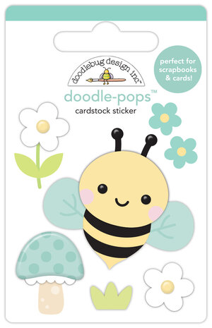 Doodlebug Design Bee Happy Doodle-Pops (8831) Doodlebug Design Bee Happy Doodle-Pops (8831)