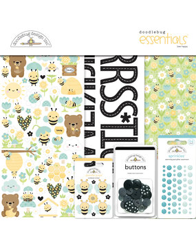 Doodlebug Design Bee Happy Essentials Kit (8856) Doodlebug Design Bee Happy Essentials Kit (8856)