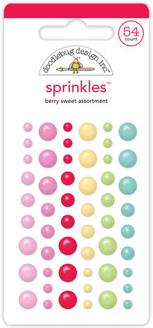 Doodlebug Design Berry Sweet Assortment Sprinkles (8858) Doodlebug Design Berry Sweet Assortment Sprinkles (8858)