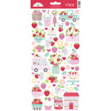 Doodlebug Design Berry Sweet Icons Stickers (8876)