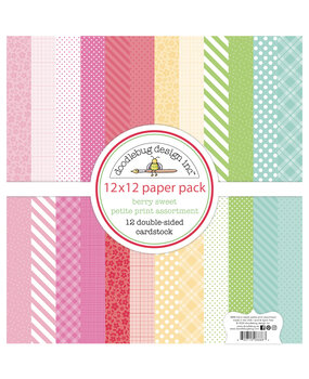 Doodlebug Design Berry Sweet 12x12 Inch Petite Prints Assortment Pack (8886) Doodlebug Design Berry Sweet 12x12 Inch Petite Prints Assortment Pack (8886)