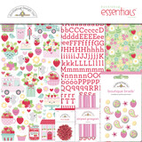 Doodlebug Design Berry Sweet Essentials Kit (8888)