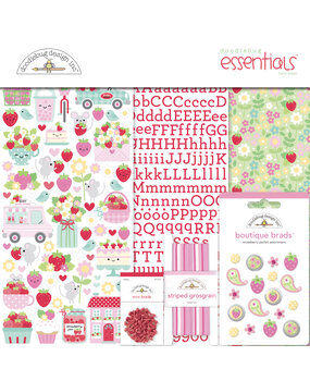 Doodlebug Design Berry Sweet Essentials Kit (8888) Doodlebug Design Berry Sweet Essentials Kit (8888)