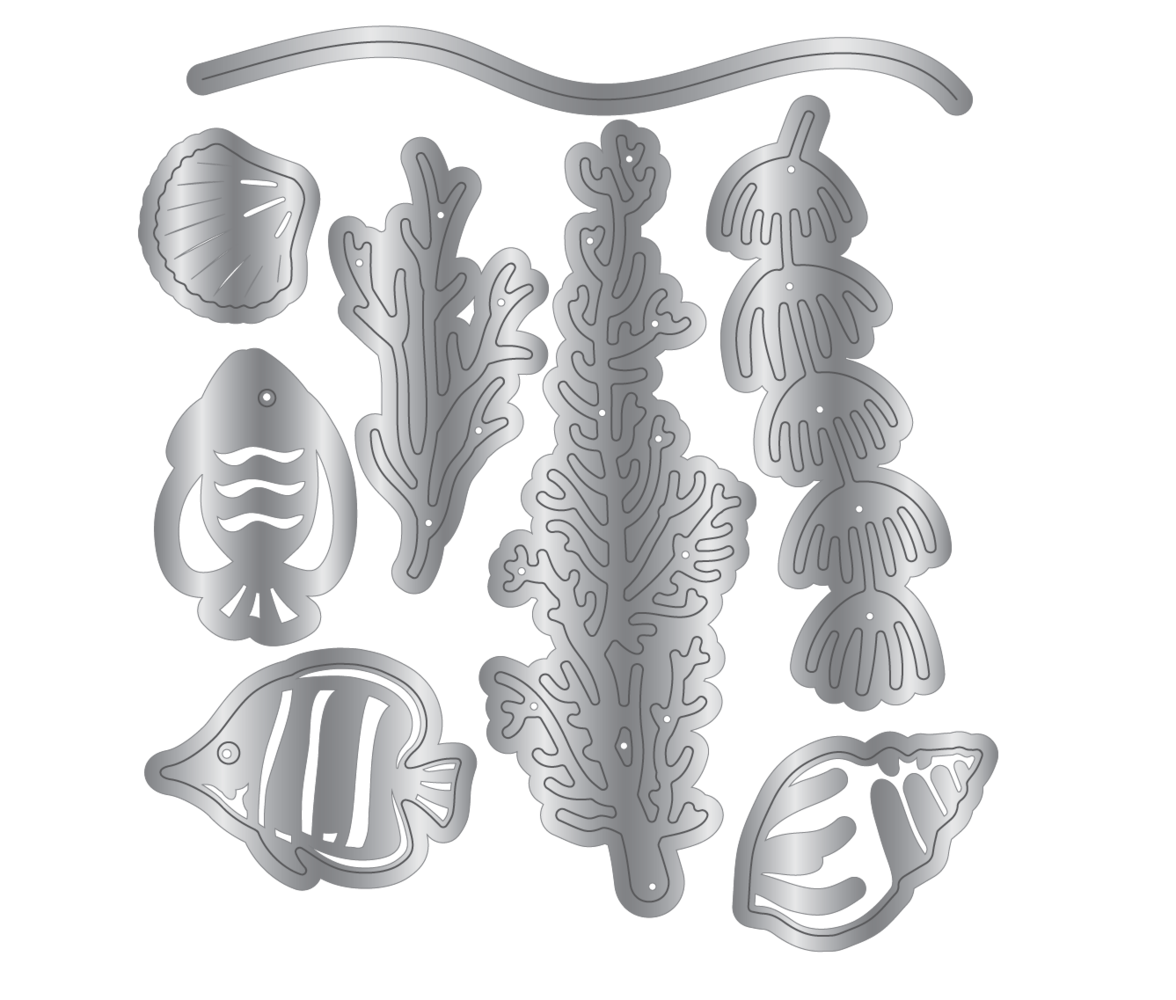 Crafter's Companion Everyday Scenes Dies Under The Sea (CC-MD-UTSEA)