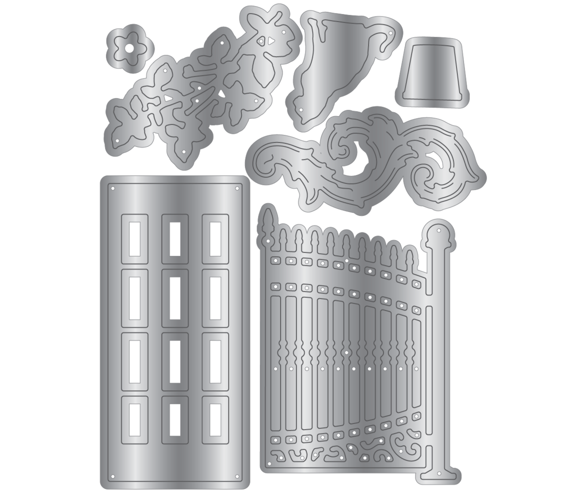 Crafter's Companion Everyday Scenes Dies Tranquil Garden (CC-MD-TGARD)