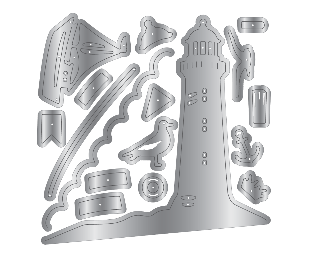 Crafter's Companion Everyday Scenes Dies The Lighthouse (CC-MD-LHOUS)