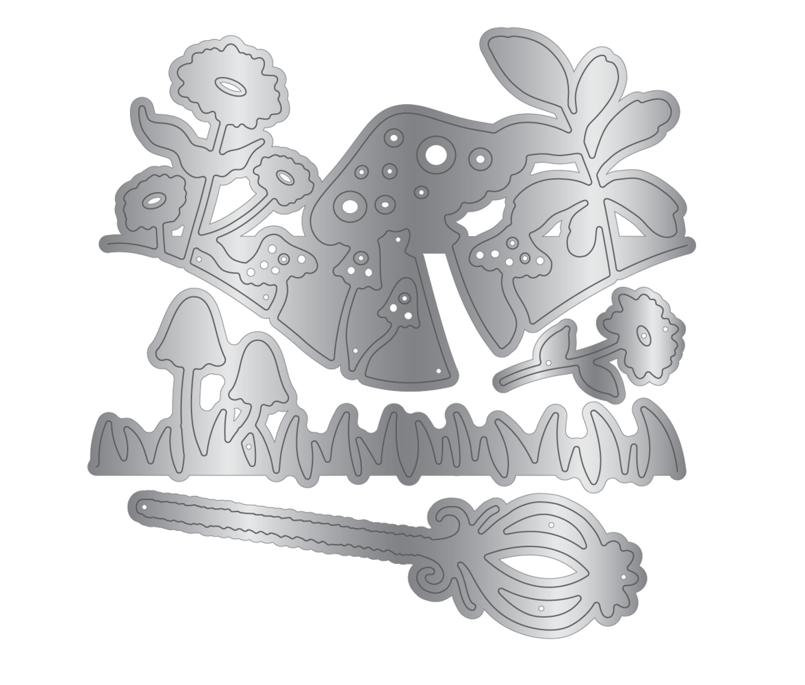 Crafter's Companion Everyday Scenes Dies Fairy Garden (CC-MD-FAIRY)