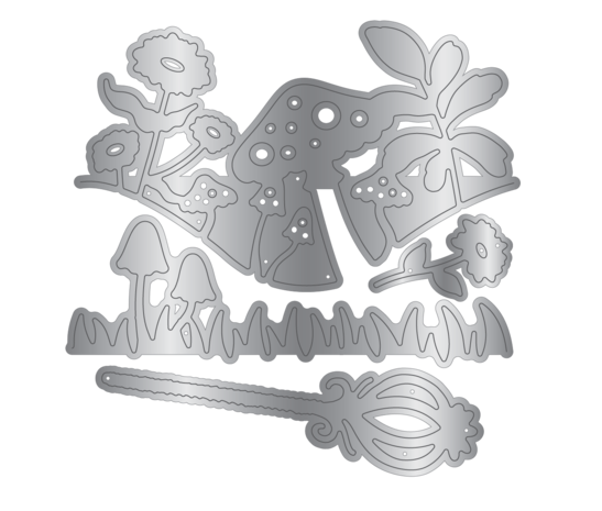 Crafter's Companion Everyday Scenes Dies Fairy Garden (CC-MD-FAIRY)