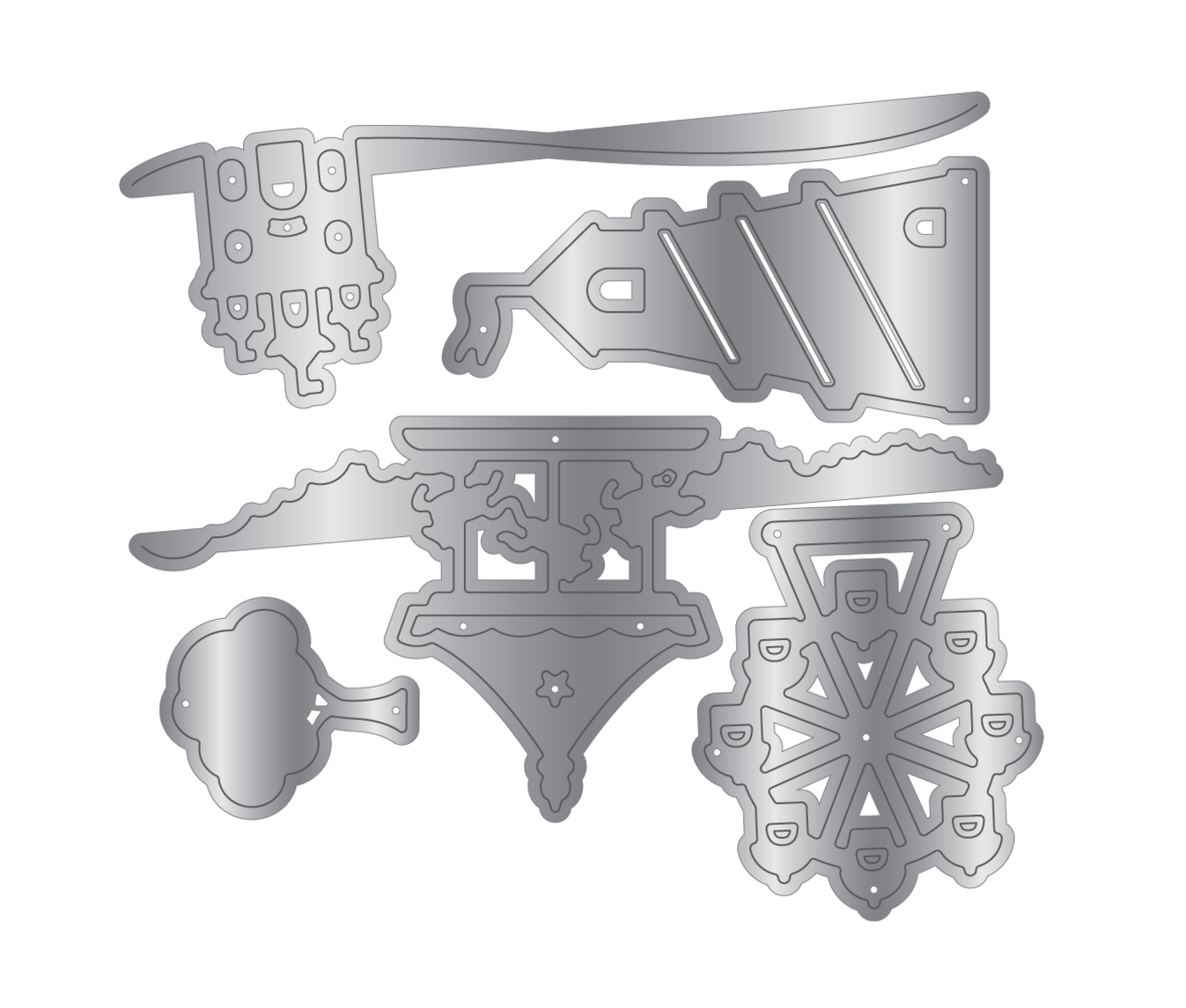 Crafter's Companion Everyday Scenes Dies Fairground (CC-MD-FGR)