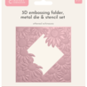 Crafter's Companion 3D Emboss Macro Aperture Folders Ethereal Echinacea (CC-3DEF5.5-MD-STEN-ETEC) Crafter's Companion 3D Emboss Macro Aperture Folders Ethereal Echinacea (CC-3DEF5.5-MD-STEN-ETEC)