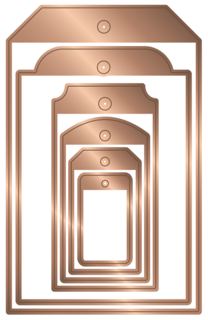 Crafter's Companion Multimedia Die Set Tags (CC-MMD-MTAG)