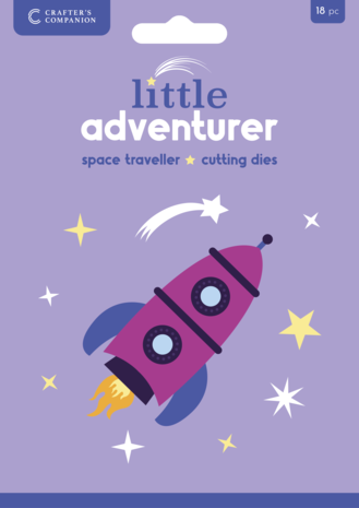 Crafter's Companion Little Adventurer Metal Die Set Space Traveller (CC-MD-SPTR)
