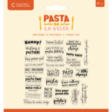 Crafter's Companion Pasta La Vista Photopolymer Stamp Anything is Pastable (CC-PLV-STP-AIP)