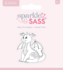 Sparkle and Sass Stamp & Die Daisy the Dragon (CC-STD-DADR)