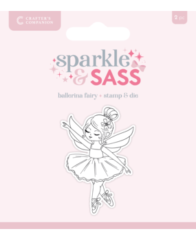 Crafter's Companion Sparkle and Sass Stamp & Die Ballerina Fairy (CC-STD-BAFA)