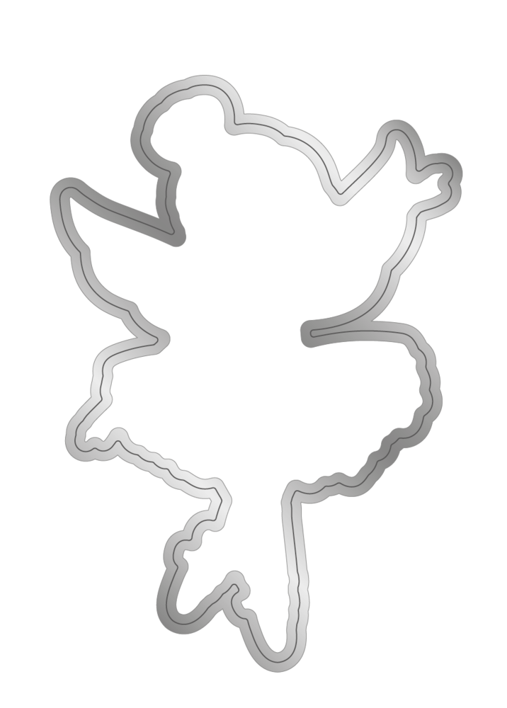 Crafter's Companion Sparkle and Sass Stamp & Die Ballerina Fairy (CC-STD-BAFA)