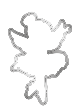 Crafter's Companion Sparkle and Sass Stamp & Die Ballerina Fairy (CC-STD-BAFA)