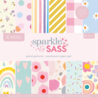 Crafter's Companion Sparkle and Sass 6x6 Inch Paper Pad Pastel Patterns (CC-PAD6-PAPA) Crafter's Companion Sparkle and Sass 6x6 Inch Paper Pad Pastel Patterns (CC-PAD6-PAPA)