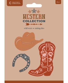 Crafter's Companion Western Collection Metal Die Wild West (WC-MD-WIWE)