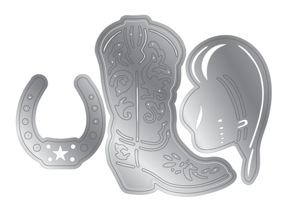 Crafter's Companion Western Collection Metal Die Wild West (WC-MD-WIWE)