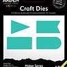 Arden Creative Studio Maker Series Craft Dies - Banner Shapes 01 (ACSCD0008) Arden Creative Studio Maker Series Craft Dies - Banner Shapes 01 (ACSCD0008)