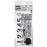 Stampers Anonymous Mixed Media #22 Tim Holtz Stamps/Stencil (THMM122)