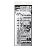 Stampers Anonymous Mixed Media #48 Tim Holtz Stamps/Stencil (THMM148)