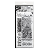 Stampers Anonymous Mixed Media #49 Tim Holtz Stamps/Stencil (THMM149)