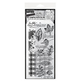 Stampers Anonymous Mixed Media #50 Tim Holtz Stamps/Stencil (THMM150)