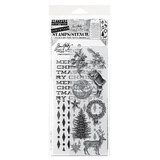 Stampers Anonymous Mixed Media #52 Tim Holtz Stamps/Stencil (THMM152)