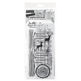 Stampers Anonymous Mixed Media #57 Tim Holtz Stamps/Stencil (THMM157)