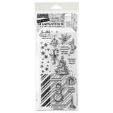 Stampers Anonymous Tattered Christmas Tim Holtz Stamps/Stencil (THMM190)