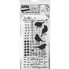 Stampers Anonymous Shilhoutte Birds Tim Holtz Stamps/Stencil (THMM182) Stampers Anonymous Shilhoutte Birds Tim Holtz Stamps/Stencil (THMM182)