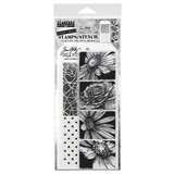 Stampers Anonymous Bold Botanicals Tim Holtz Stamps/Stencil (THMM181)