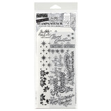 Stampers Anonymous Vintage Christmas Tim Holtz Stamps/Stencil (THMM180)