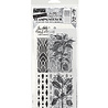 Stampers Anonymous Festive Collage Tim Holtz Stamps/Stencil (THMM175) Stampers Anonymous Festive Collage Tim Holtz Stamps/Stencil (THMM175)