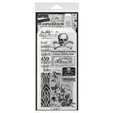 Stampers Anonymous Rest In Peace Tim Holtz Stamps/Stencil (THMM172)