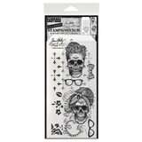 Stampers Anonymous Wicked Hipsters Tim Holtz Stamps/Stencil (THMM171)