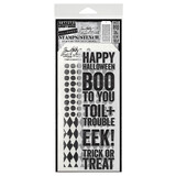 Stampers Anonymous Bold Frights Tim Holtz Stamps/Stencil (THMM169)
