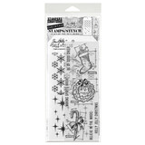 Stampers Anonymous Blueprint Christmas #1 Tim Holtz Stamps/Stencil (THMM191)